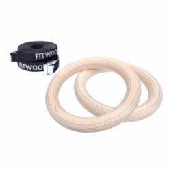 ULPU Mini Turnringe für Kinder - Birke & Schwarz